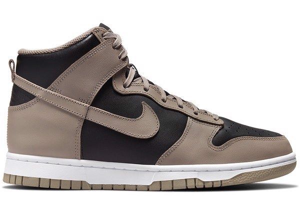  Nike Dunk High Fossil Black 