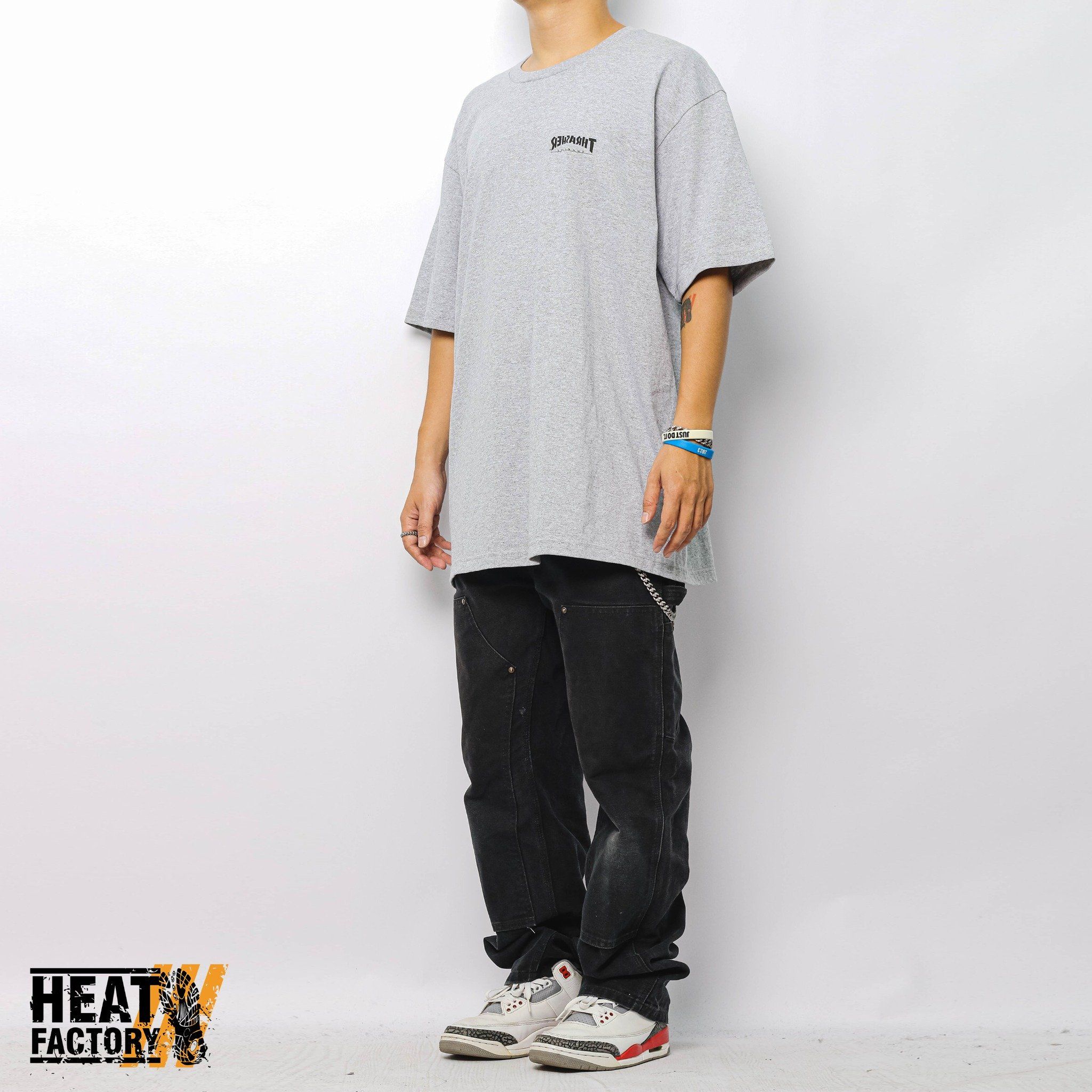  Supreme Tee Thrasher Cross (Heather Grey) 