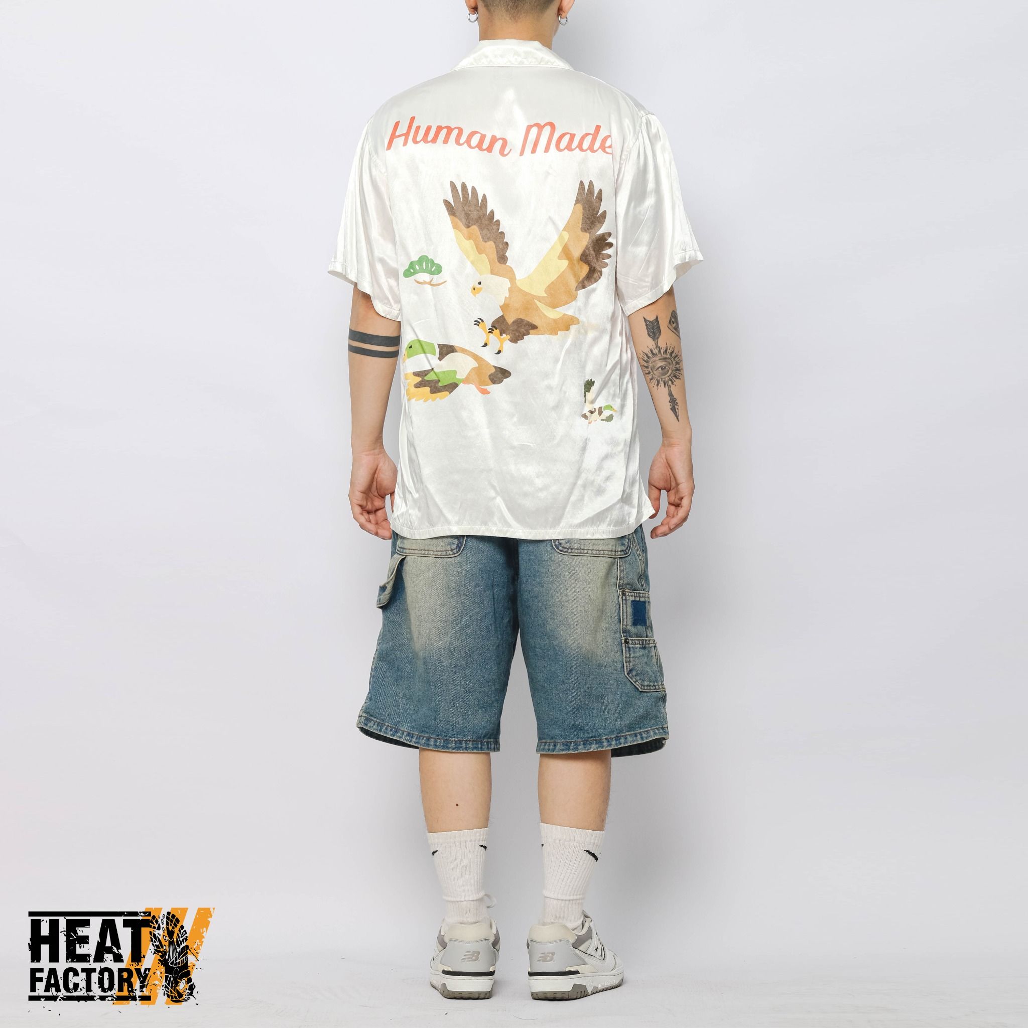  Human Made Shirt Aloha (White) (Like New) 