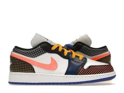  Jordan 1 Low MMD Multicolor Grid 