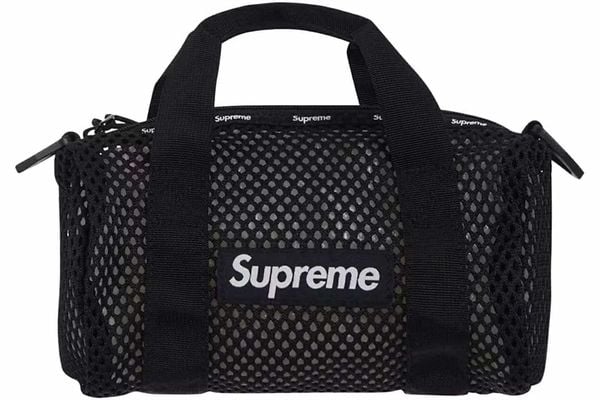  Supreme Mini Duffle Bag Mesh (Black) 