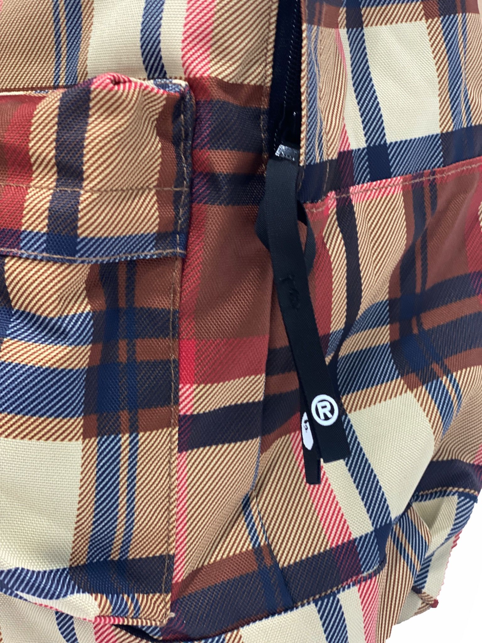 BAPE Premium Happy New Year Backpack SS22 (Red/Caro) Heat Factory