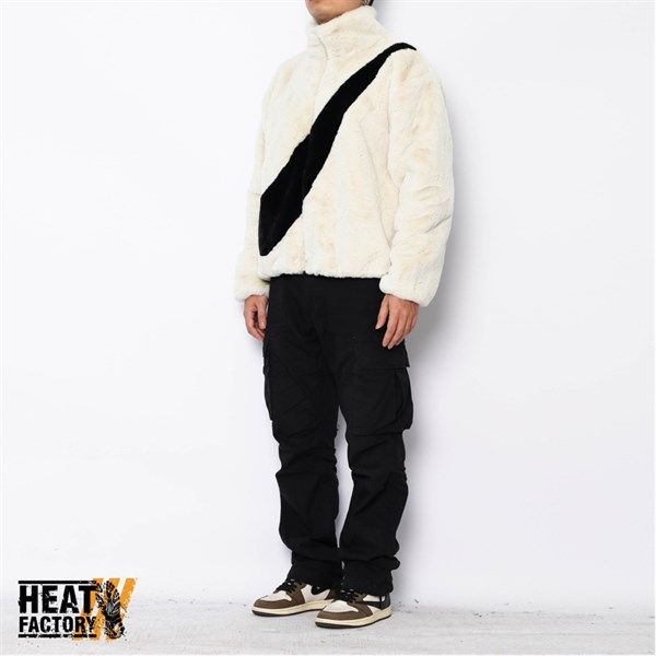  Nike Jacket Big Swoosh W (White/Black) 