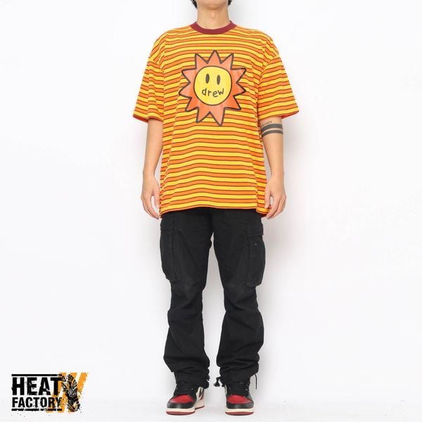  Drew House Tee Sonny Stripe (Orange/ Yellow) 