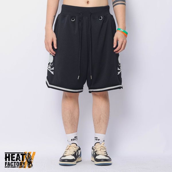  Mastermind Japan x Mitchell&Ness Shorts (Black) (Like New) 