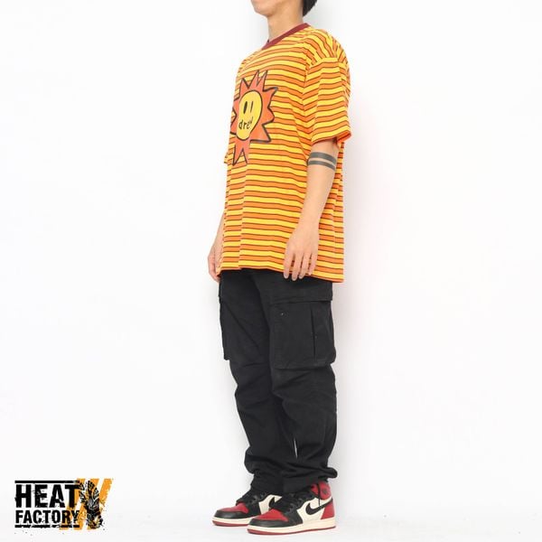  Drew House Tee Sonny Stripe (Orange/ Yellow) 