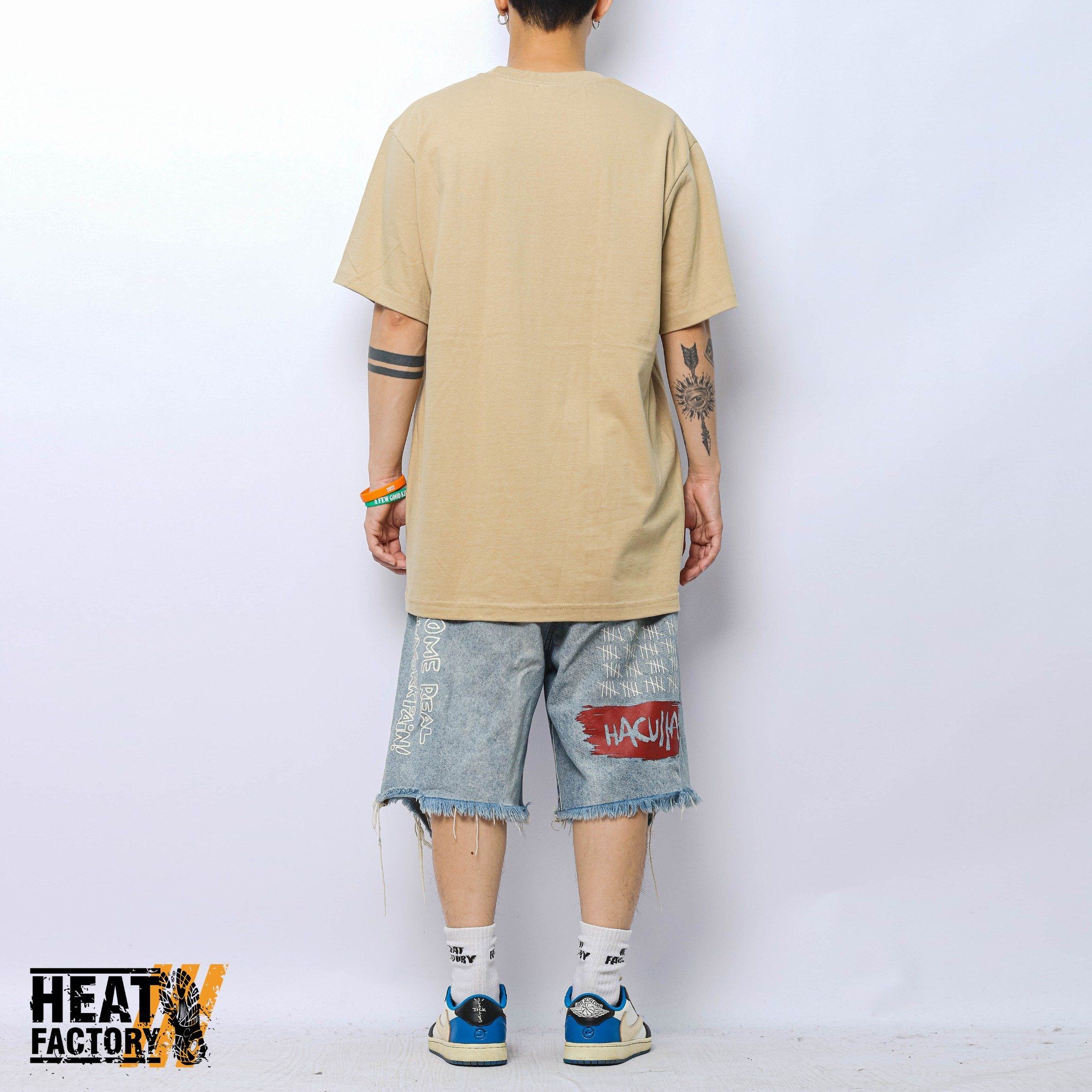  Supreme Tee Script (Khaki) 