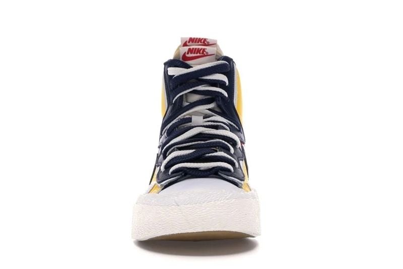 nike sacai blazer yellow
