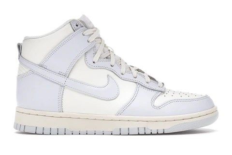  Nike Dunk High Sail Football Grey 