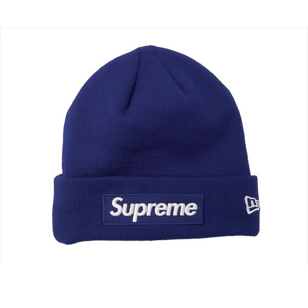  Supreme Beanie Box Logo (Navy) 