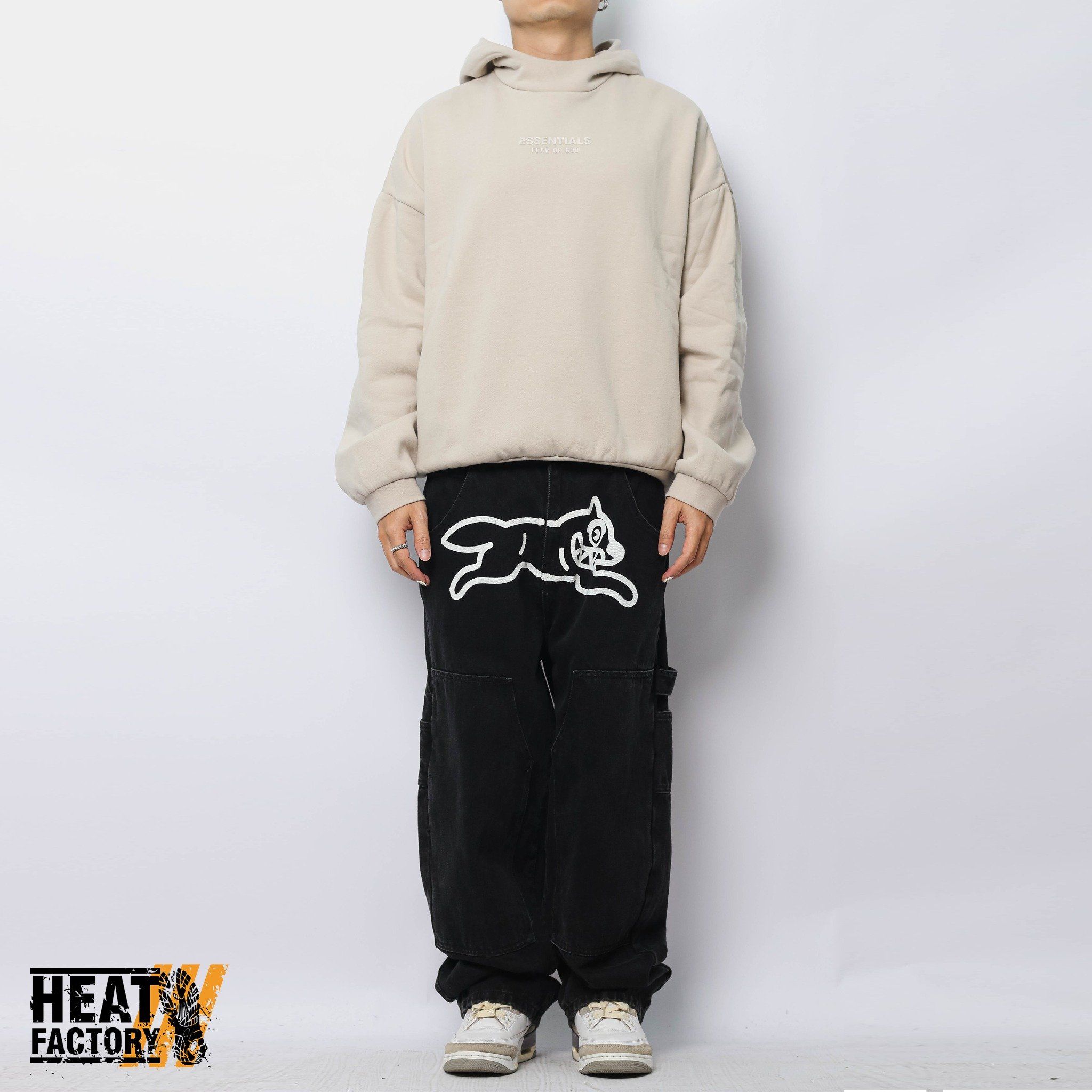  Essentials FOG Hoodie FW2023 (Silver Cloud) 