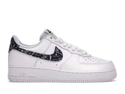  Nike Air Force 1 Low Paisley Black 