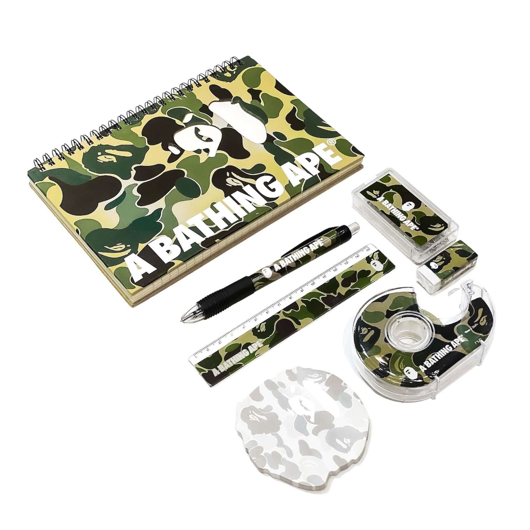  Bape Bộ Dụng Cụ Học Tập ABC Camo 