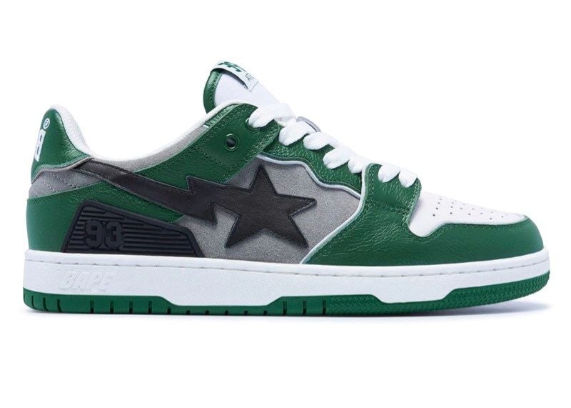  Bape Sta SK8 Grey Green 