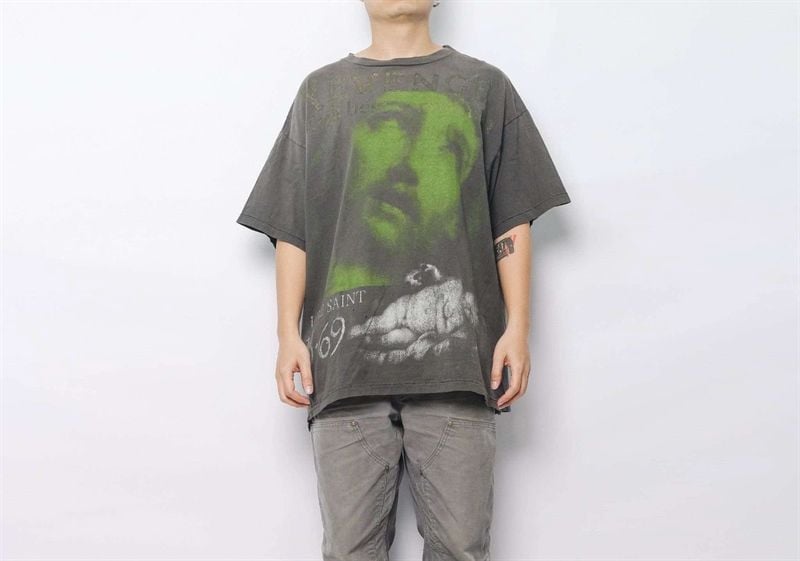  Saint Michael Tee BerBer Jin Revenge (Grey) (Used) 