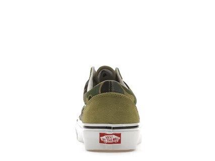  Vans Old Skool x Bape Green Camo 