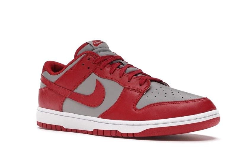  Nike Dunk Low Grey Varsity Red 