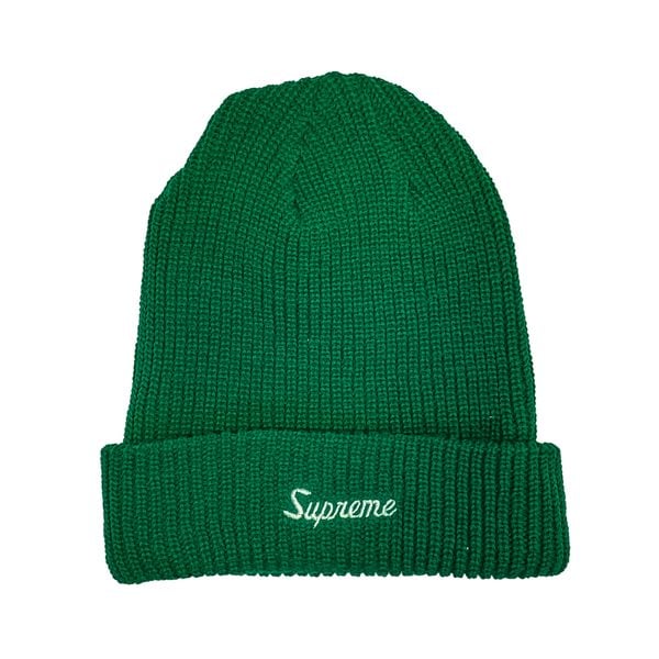  Supreme Beanie Loose Gauge SS21 (Green) 