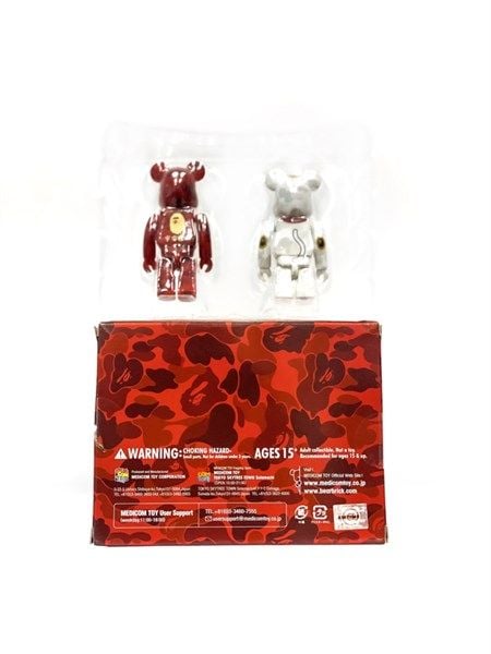  Bearbrick Bape Manekineko Daruma (Set of 2) 