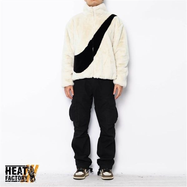  Nike Jacket Big Swoosh W (White/Black) 