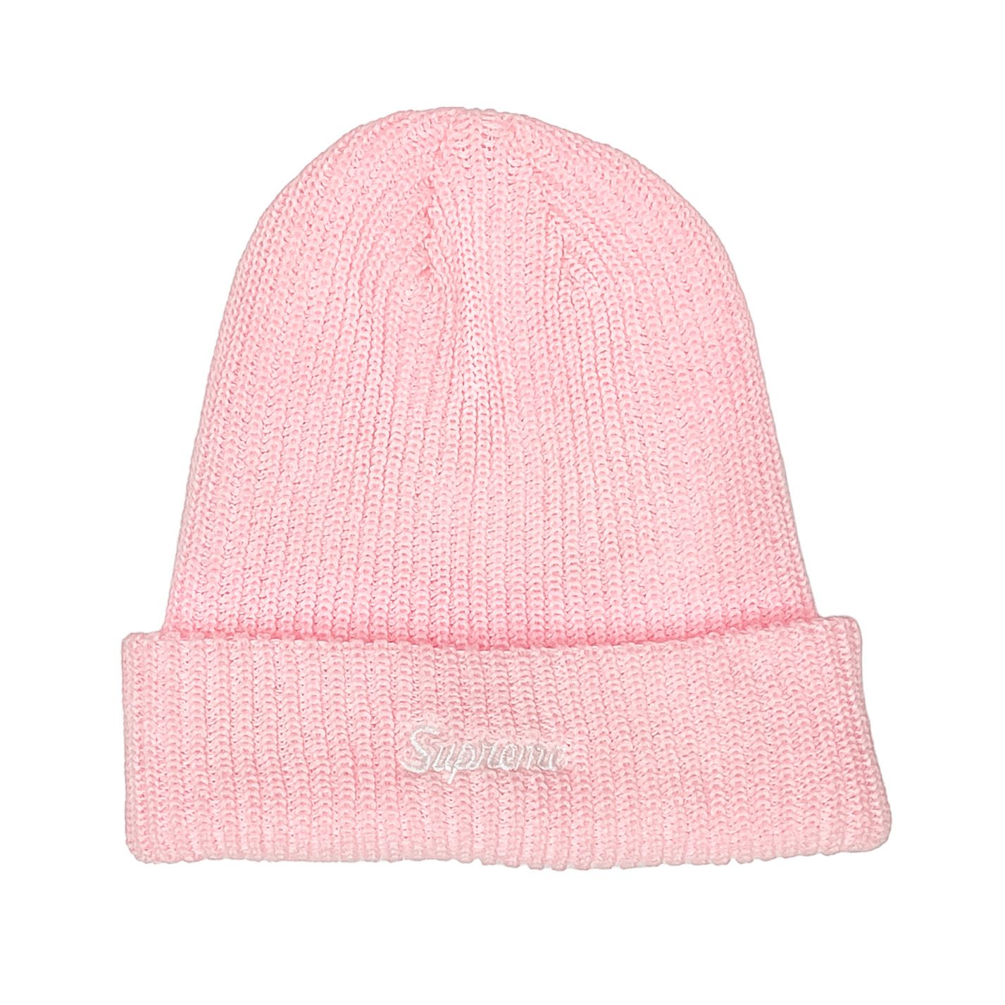  Supreme Beanie Loose Gauge SS21 (Neon Pink) 