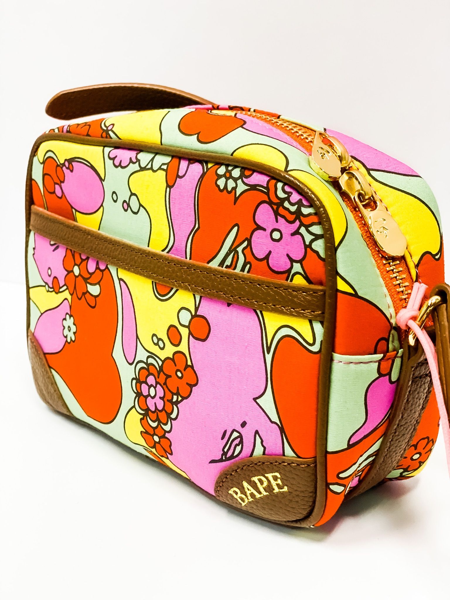 Shoulder Bag Bape ABC Camo Flower Heat Factory