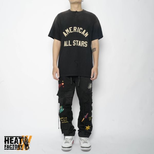  Tee Fear Of God Henley All Star (Black) 