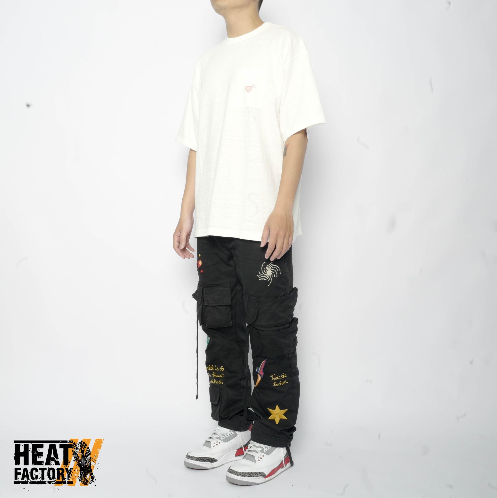  Human Made Tee Pocket Flamingo (White) 
