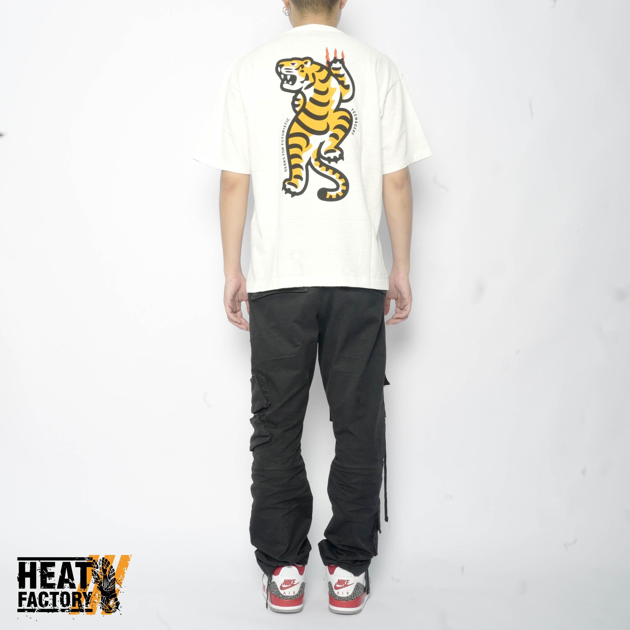  Tee Human Made Tiger Graphic #11 (White) 