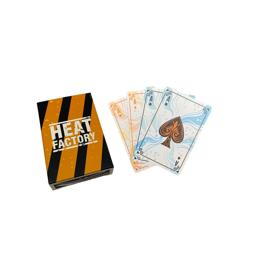  Heat Factory Playing Cards (Orange) 