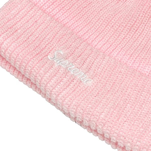  Supreme Beanie Loose Gauge SS21 (Neon Pink) 