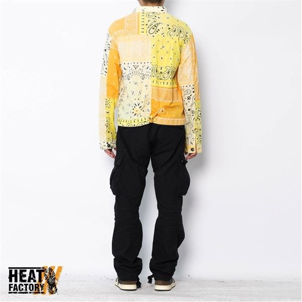 Kapital Shirt Bandana Yellow 