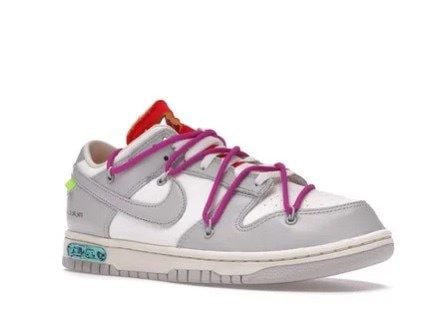  Nike Dunk Low x Off White Lot 45 (Used) 