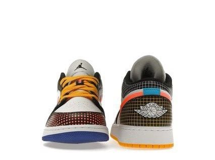 Jordan 1 Low MMD Multicolor Grid 