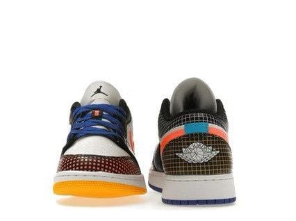  Jordan 1 Low MMD Multicolor Grid 