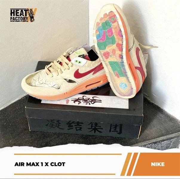  Nike Air Max 1 x Clot 