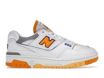  New Balance 550 White Orange 