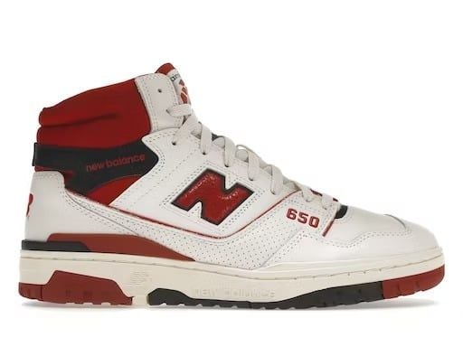  New Balance 650R Aime Leon Dore White Red (Used) 