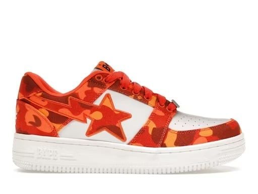  Bape Sta x Heron Preston Orange 