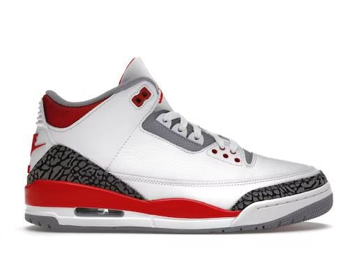 fake jordan 3 fire red