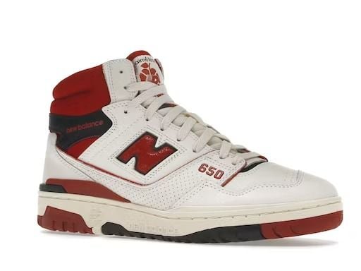  New Balance 650R Aime Leon Dore White Red (Used) 