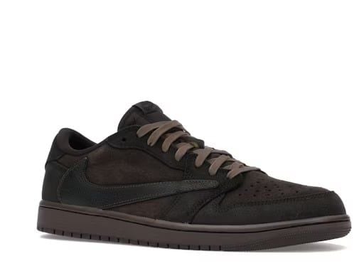  Jordan 1 Low OG Travis Scott “Velvet Brown” 
