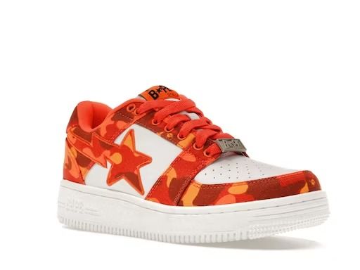  Bape Sta x Heron Preston Orange 