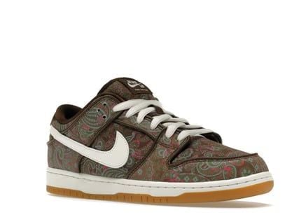  Nike SB Dunk Low Paisley Brown 