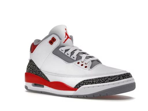  Jordan 3 Retro Fire Red 