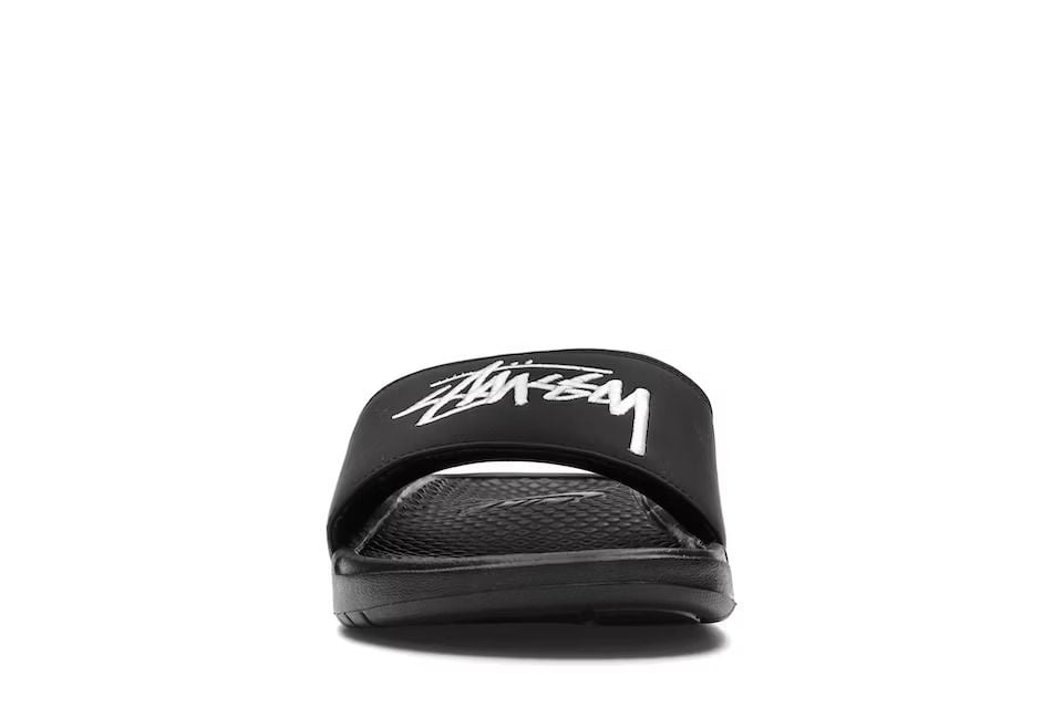  Nike x Stussy Slide Benassi Black 