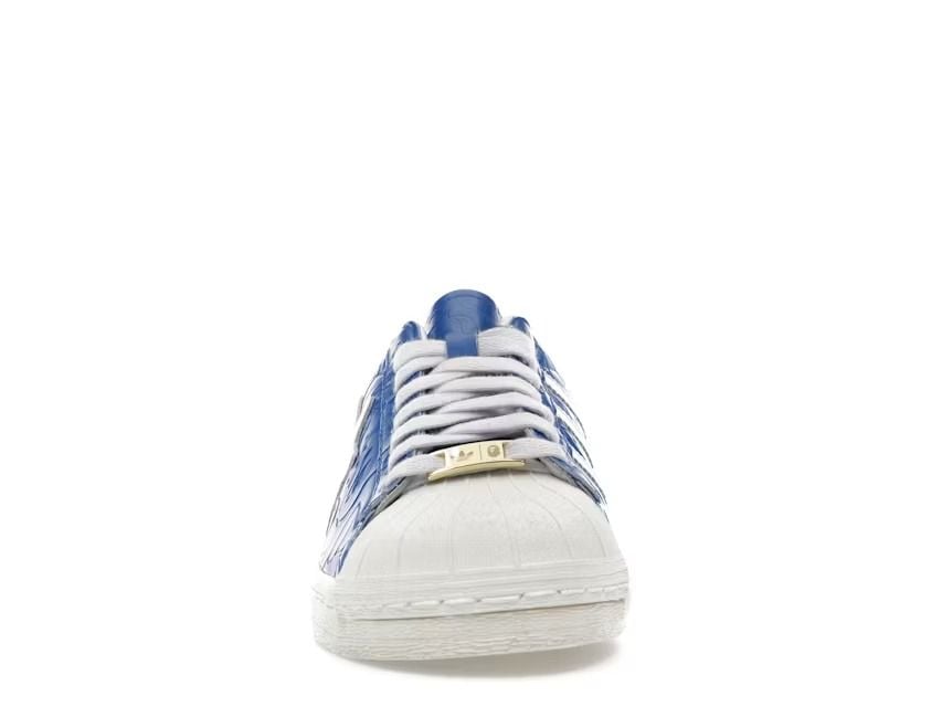  Bape x Adidas Superstar Vintage Blue White 