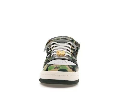  Bape x Adidas Forum 84 Low (Green) 