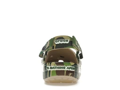  Bape Crocs Classic Clog ABC Camo (Green) 
