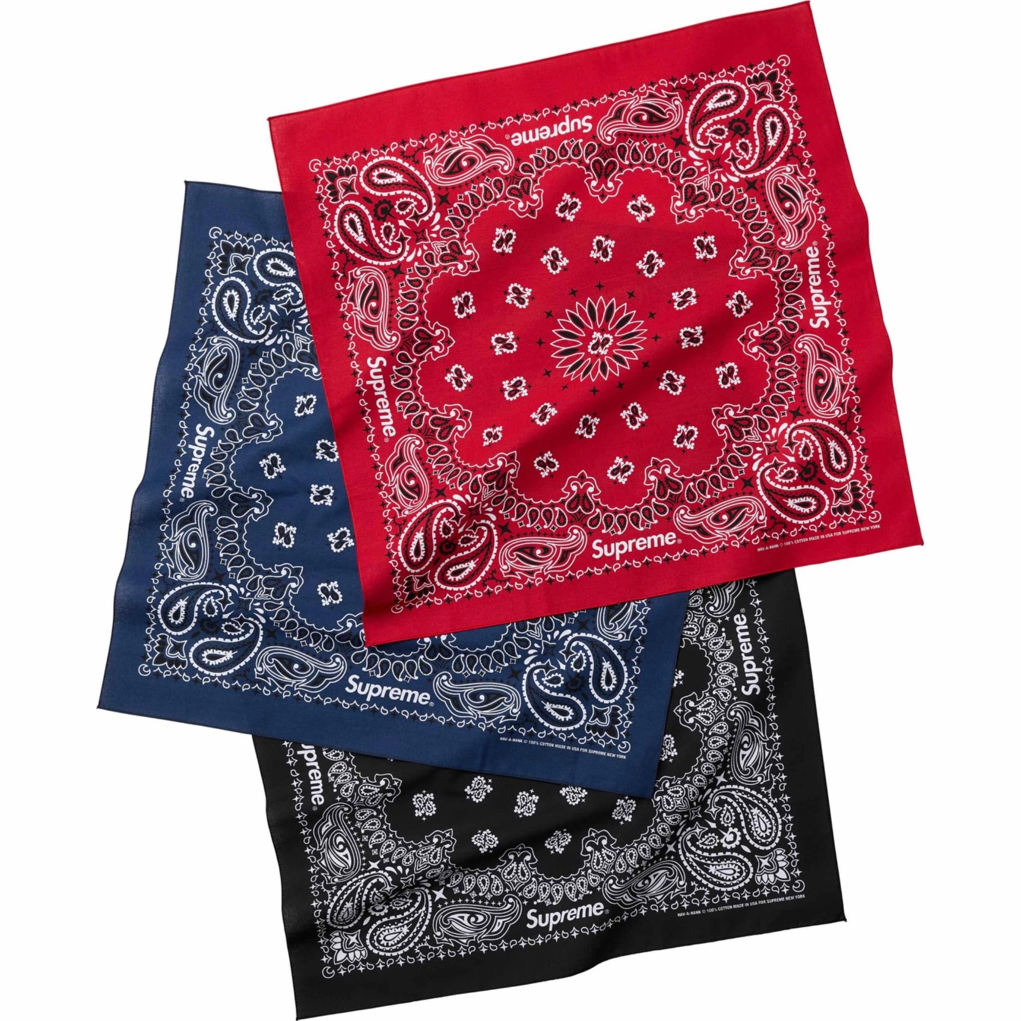  Supreme x Hav A Hank Bandana (Pack of 3) 